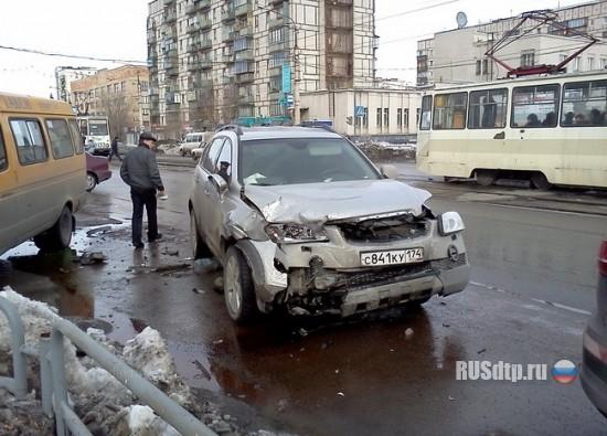 ДТП с участием маршрутки в Магнитогорске