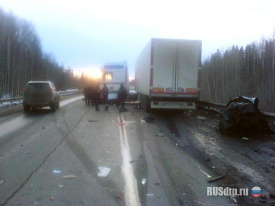 В Пермском крае в страшной аварии погибли 4 человека