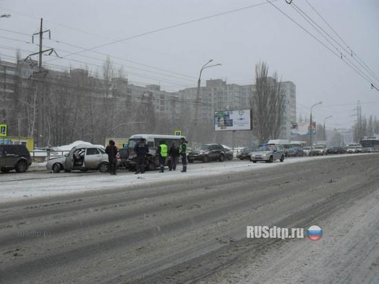 ДТП в Самаре на Московском шоссе