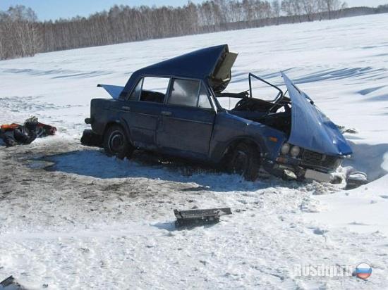 На трассе «Байкал» погибли водитель и пассажир ВАЗ-2106