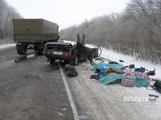 Авария на въезде в Воронеж