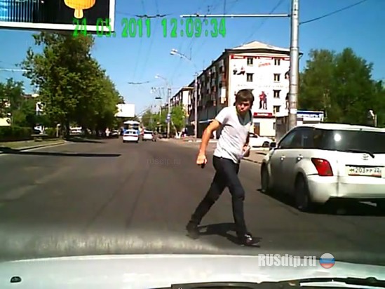 Пешеходно-автомобильное ДТП в Барнауле