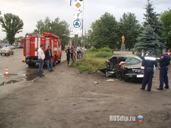 На Луганщине «Шевроле» столкнулся с «Hyundai»