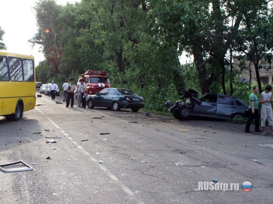 Авария в Донецкой области
