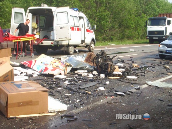 Авария на автодороге Вологда &#8212; Новая Ладога