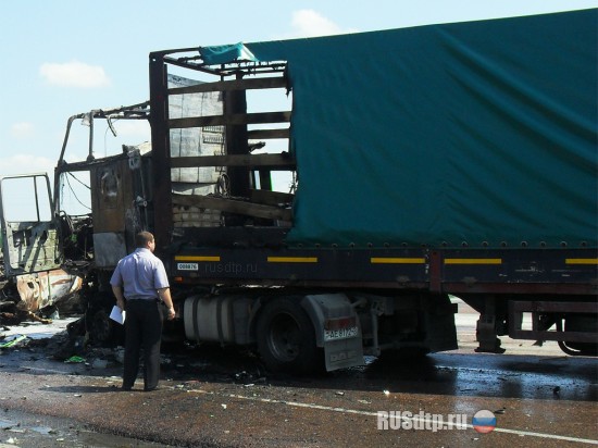 Под Брянском в «УАЗе» заживо сгорели шесть человек