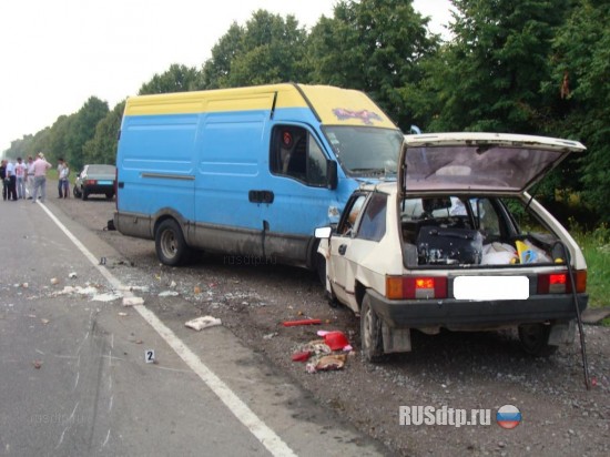 Водитель ВАЗ-2108 погиб в столкновении с «IVECO»
