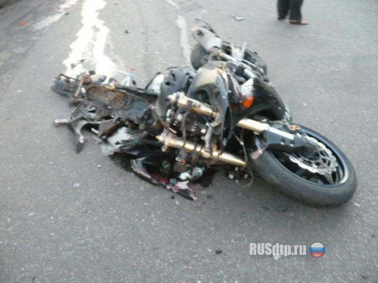 В Воронеже «Тигуан» подбил мотоциклиста