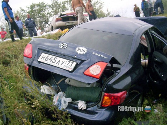 В Ульяновской области в ДТП погибли восемь человек