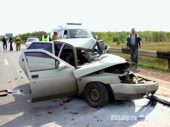 Mitsubishi уничтожил на встречке «десятку»