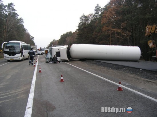 Крупная авария на трассе Киев &#8212; Чоп