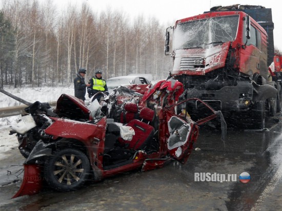 Крупная авария на трассе Москва – Уфа