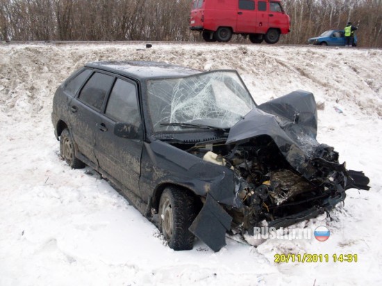 Семья попала в аварию под Ульяновском