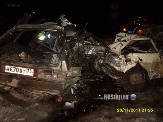 Авария на трассе Саранск – Ульяновск