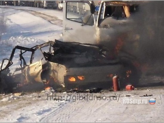 Водитель ВАЗ-2115 сгорел на месте ДТП