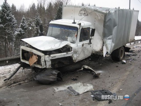 Авария на трассе Москва-Минск