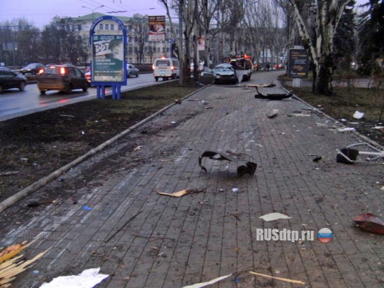 Трагическое ДТП в центре Донецка