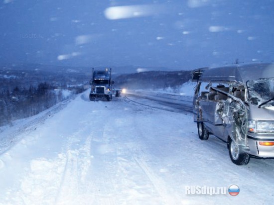 Наезд на стоящий грузовик