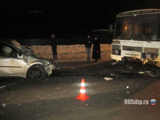 В Перми в ДТП с автобусом погибли два человека