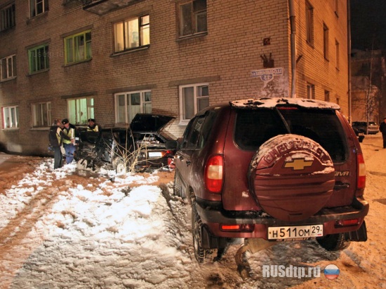 Ночное ДТП в Архангельске