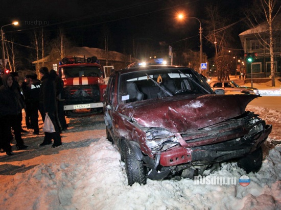 Ночное ДТП в Архангельске