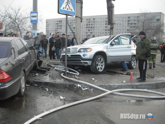 БМВ и Мерседес схлестнулись в Чите