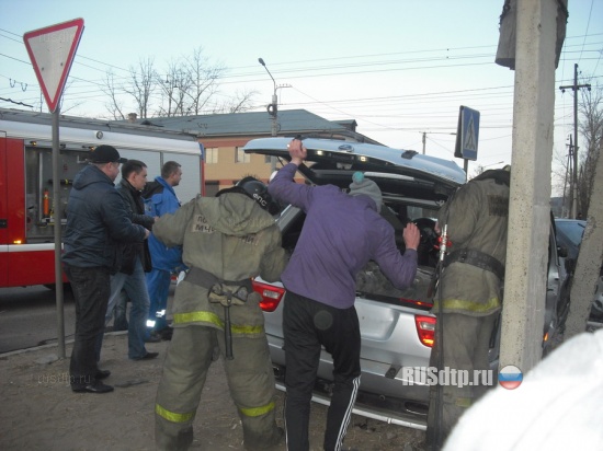 БМВ и Мерседес схлестнулись в Чите