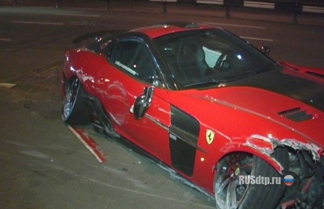 Разбили Ferrari 599 GTB Fiorano Mansory Stallone