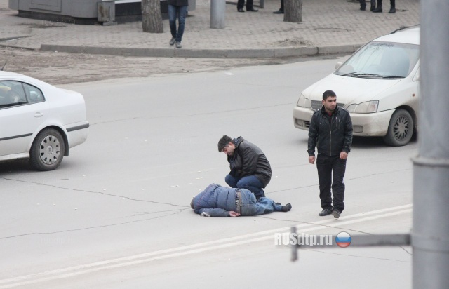Сбили пешехода в Новосибирске