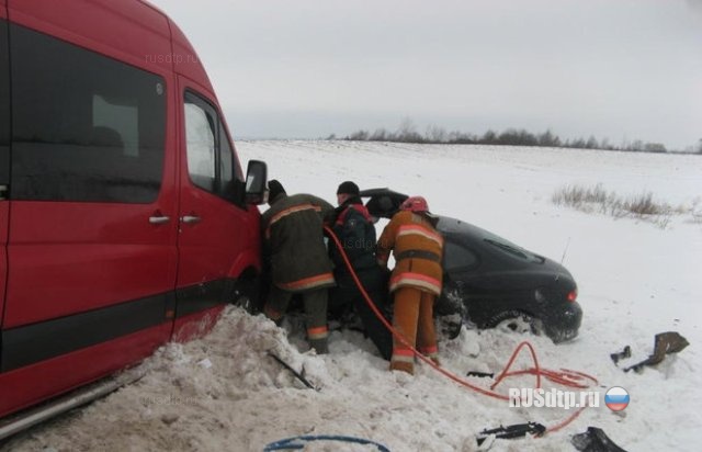 Спринтер выехал на встречку