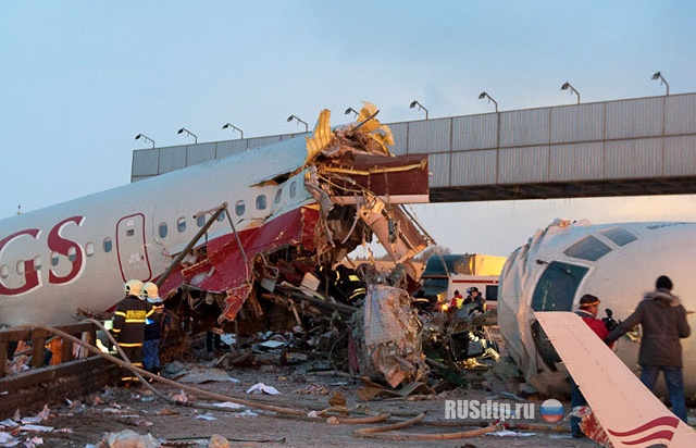 Крушение Ту-204 на видеорегистратор