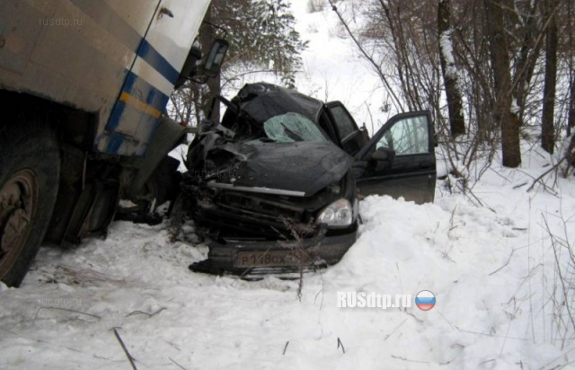 Погиб пассажир Приоры