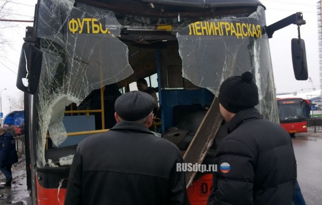 ДТП с автобусом в Казани