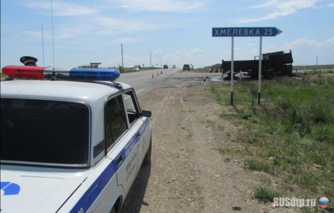 Двое погибших на трассе Оренбург-Орск