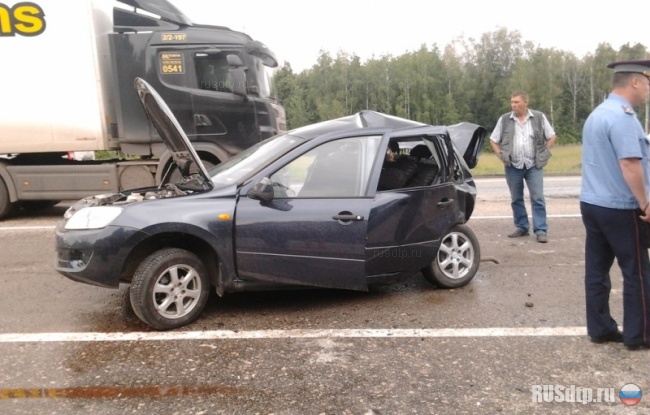 Авария возле трассы М5 «Урал»