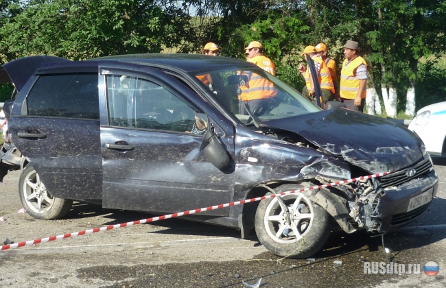 ДТП с четырьмя автомобилями
