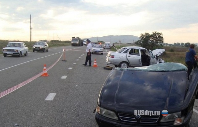 Столкновение Ниссана и ВАЗа