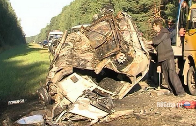 Авария на трассе Тюмень-Тобольск