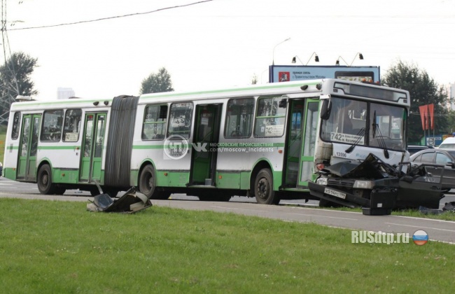 Авария с рейсовым автобусом