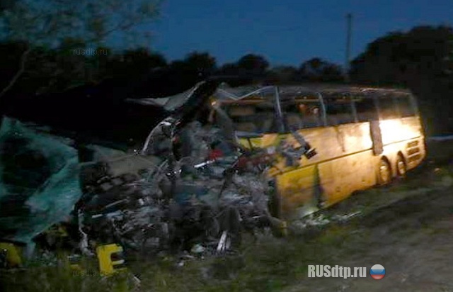 9 жертв в столкновении двух автобусов
