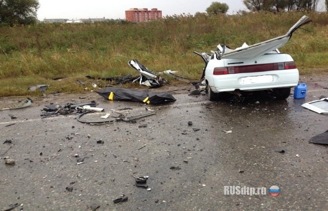 Водитель Infiniti сбежал с места аварии под Краснодаром