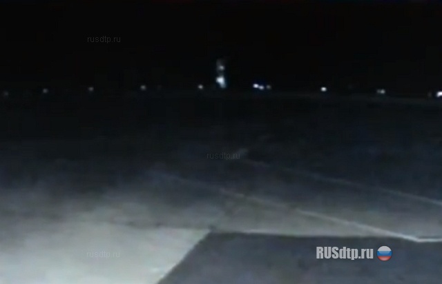 Падение самолета в Казани. Видео