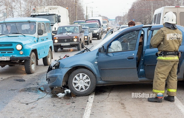 Авария в Чебоксарах