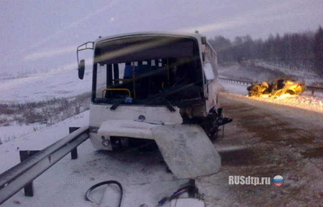 Авария с автобусом в Нижегородской области