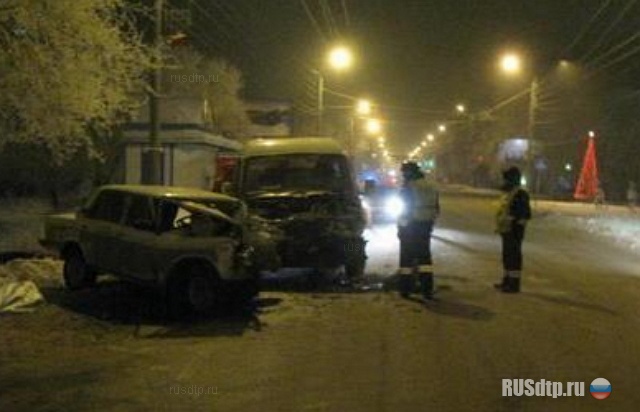 Ночная авария в Оренбурге