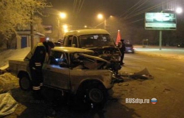 Ночная авария в Оренбурге