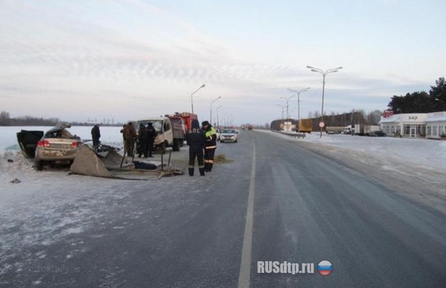 Двое погибших на трассе «Тюмень — Ханты-Мансийск»