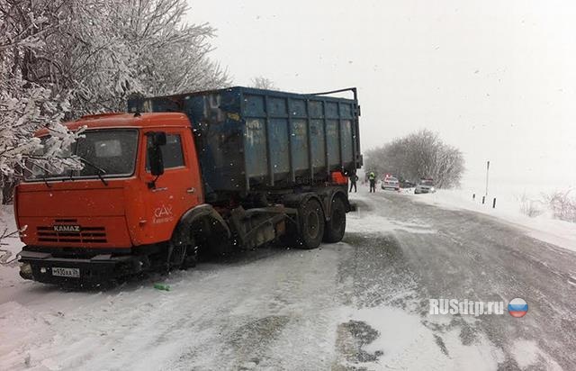 Дтп с военным камазом