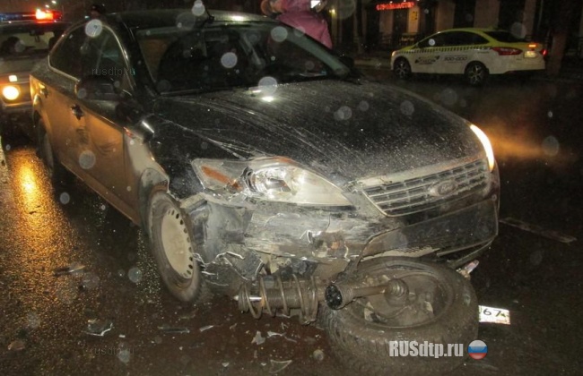 В Смоленске столкнулись четыре автомобиля
