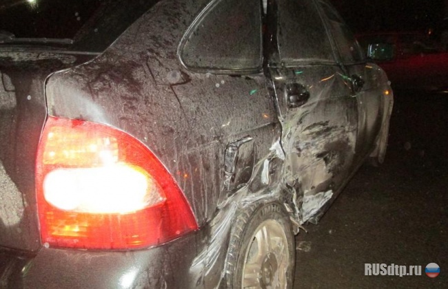 В Смоленске столкнулись четыре автомобиля